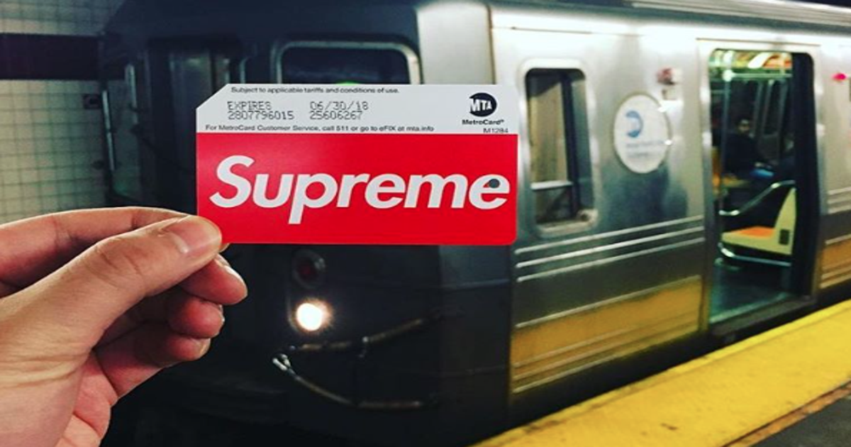 Supreme x MTAメトロカード $5.50 新品・未開封 【公式通販】