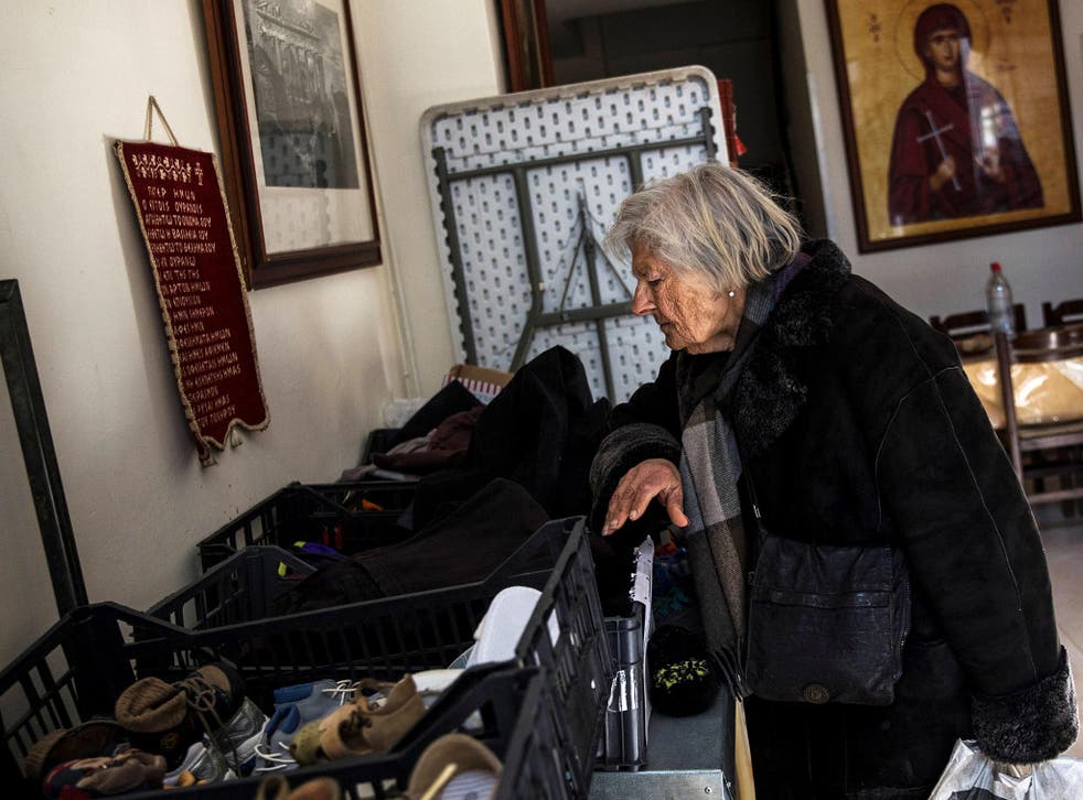 The pain of the debt crisis is being felt by the most vulnerable, including the elderly