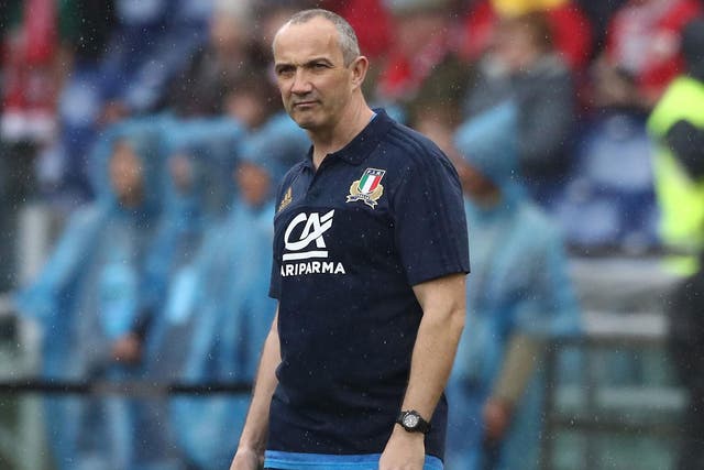 Conor O'Shea is yet to pick up his first Six Nations victory with Italy