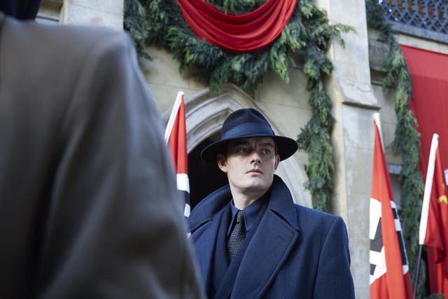 Sam Riley as Detective Superintendent Douglas Archer in BBC1's 'SS-GB'