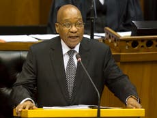 South Africa is walking toward the door marked ‘dictatorship’