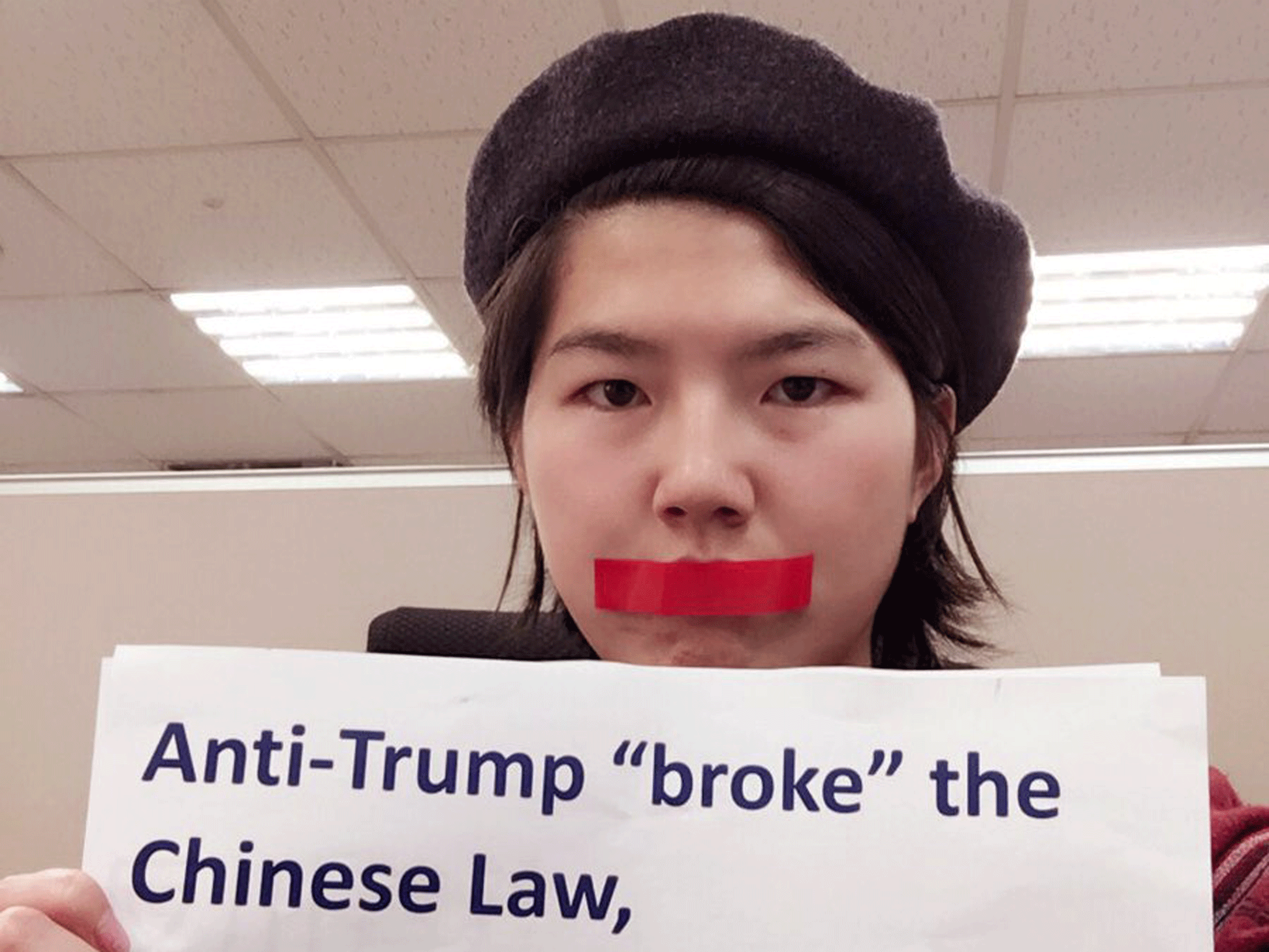 Chinese feminists barred from social media after criticising Trump