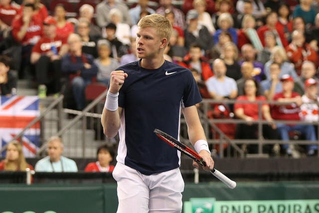 Kyle Edmund will take on Milos Raonic in the quarter-finals of the Delray Beach Open