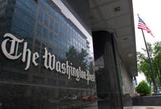 The Washington Post unveils new slogan for Donald Trump era