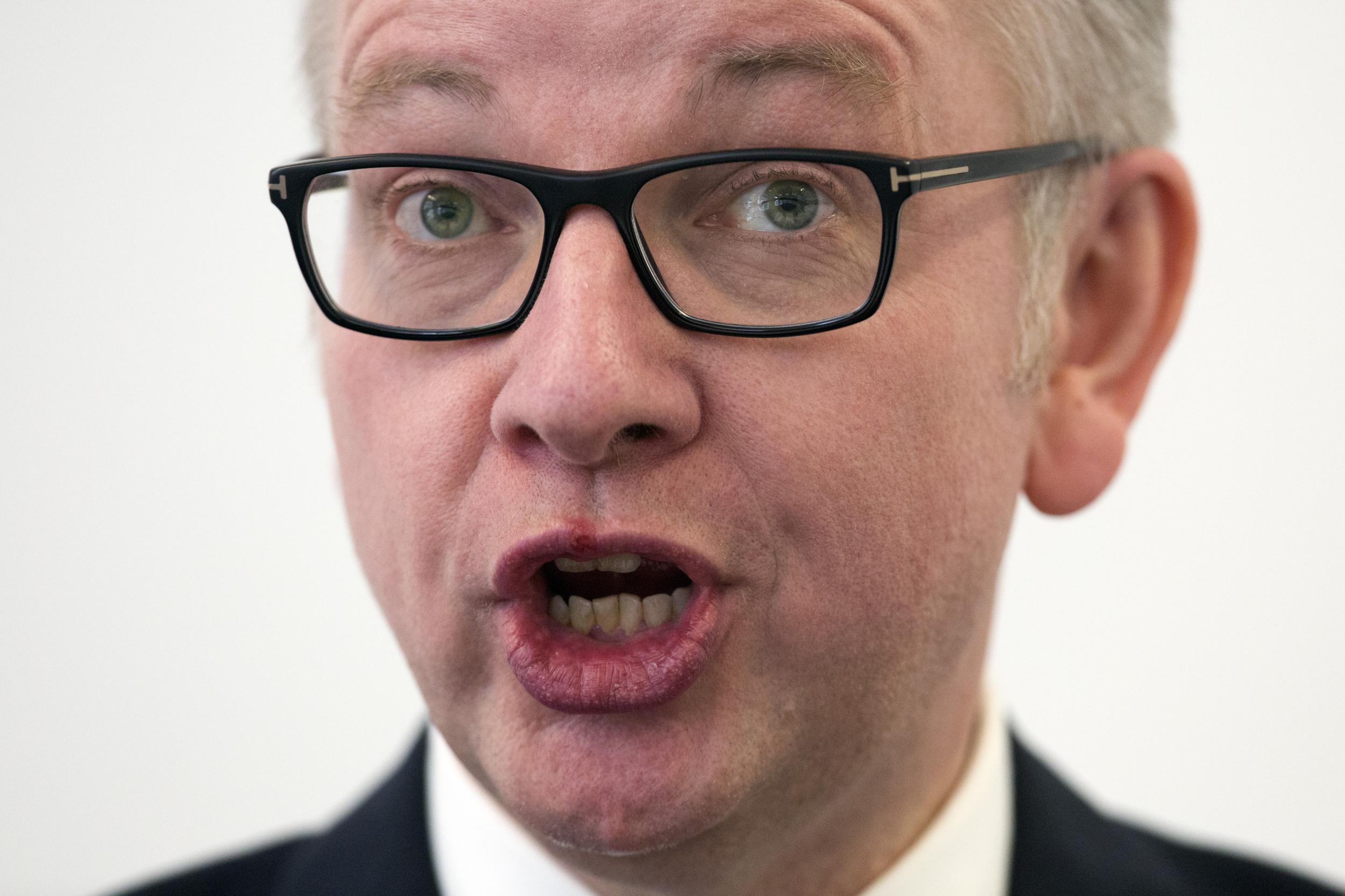 Michael Gove criticised holiday companies for putting prices up in peak season