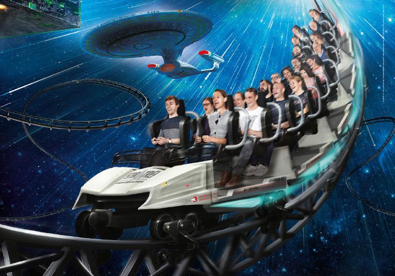Movie Park Germany’s new ride sees you being a Star Fleet cadet