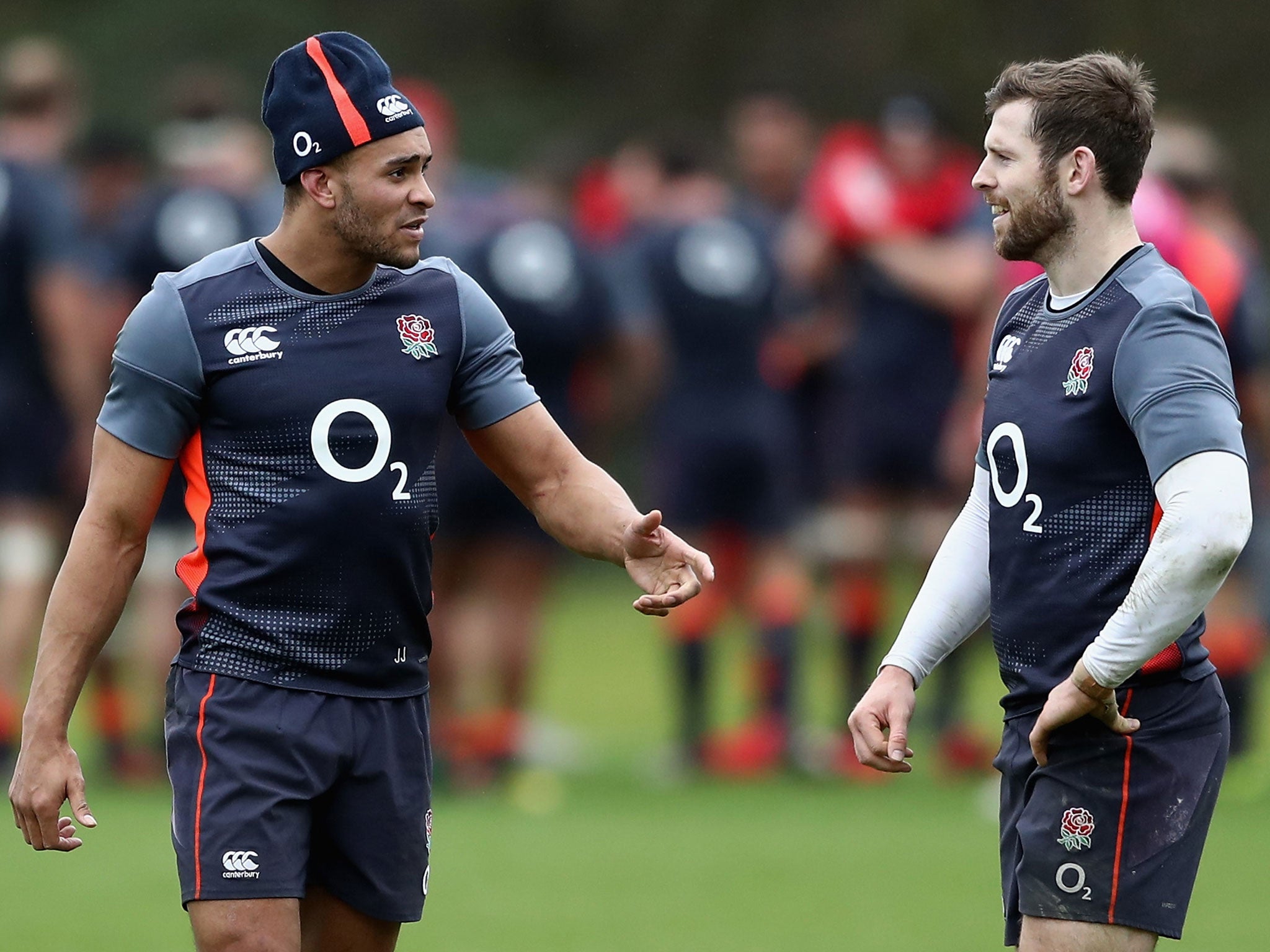 Daly (right) looks certain to take Joseph's place against Italy