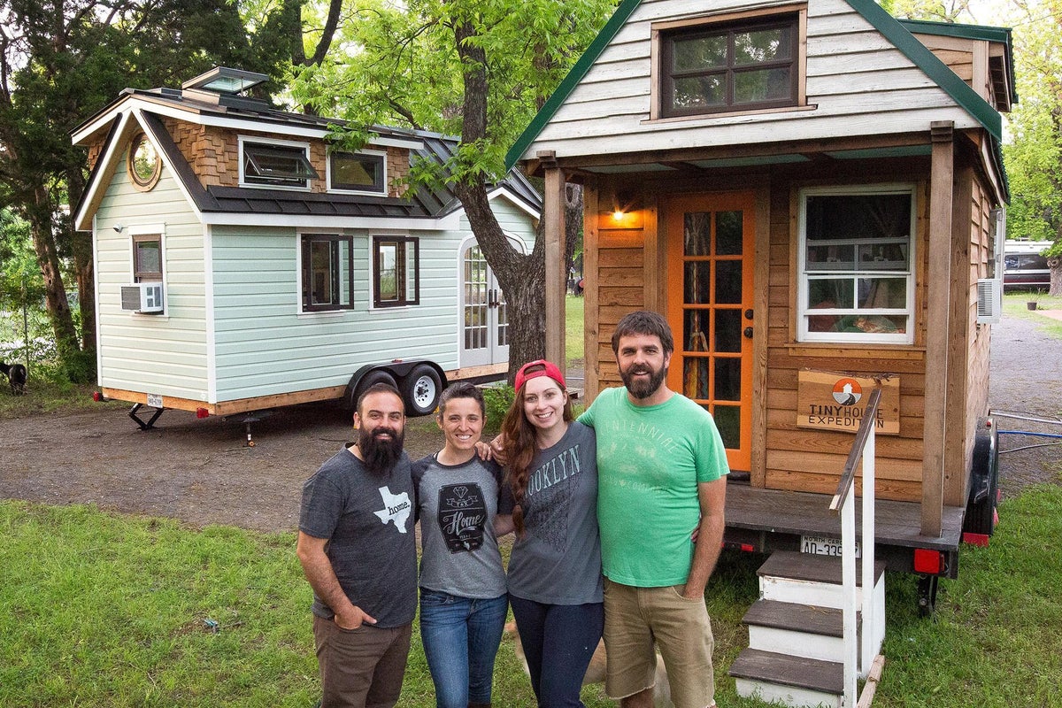 Tiny House movement: Meet the couple who live in home the size of a ...