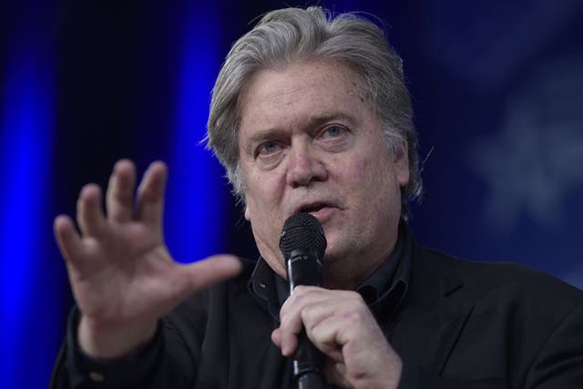 Steve Bannon claims he is not a white nationalist