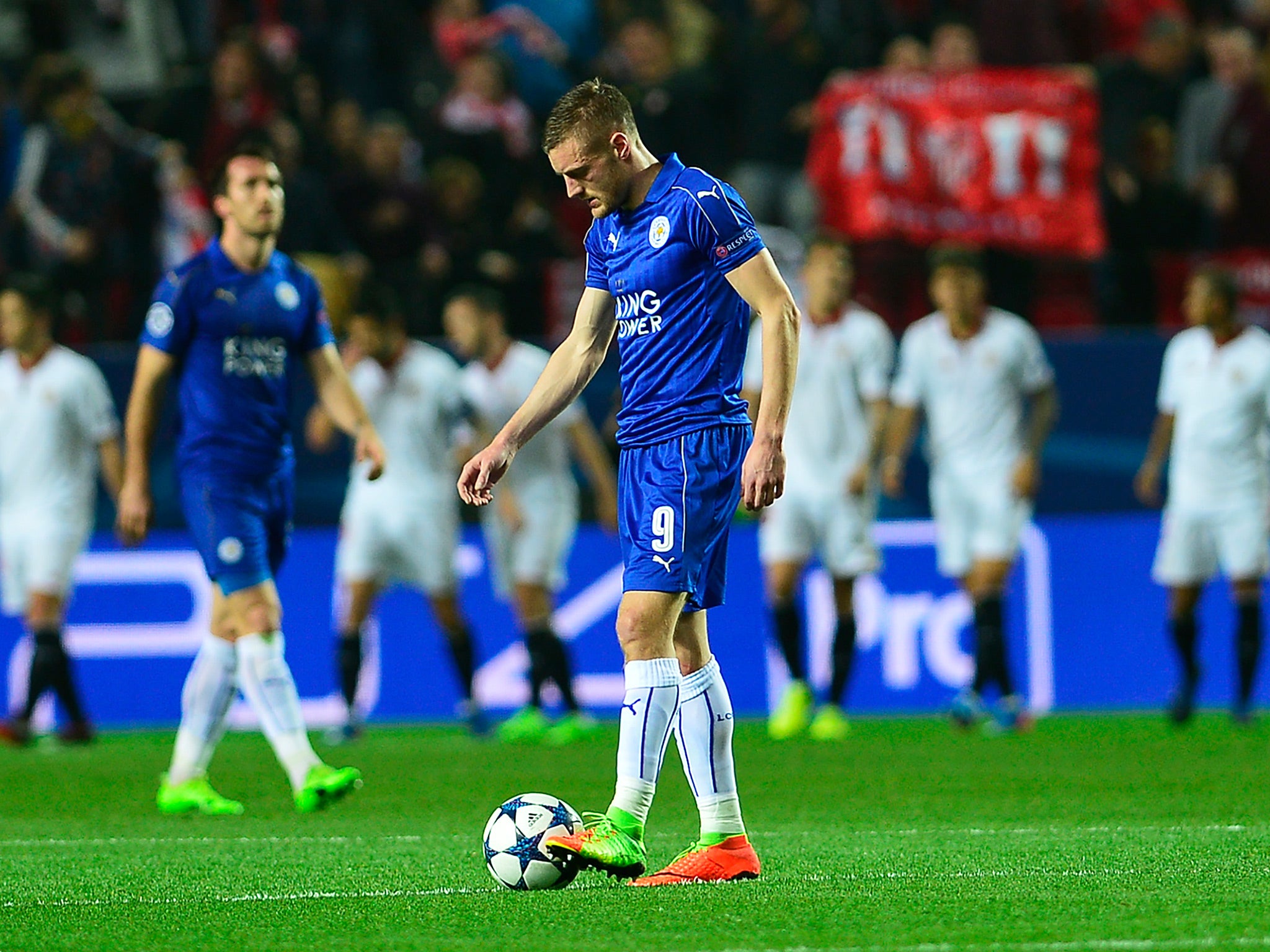 The away goal in Seville masked an otherwise wretched Leicester performance