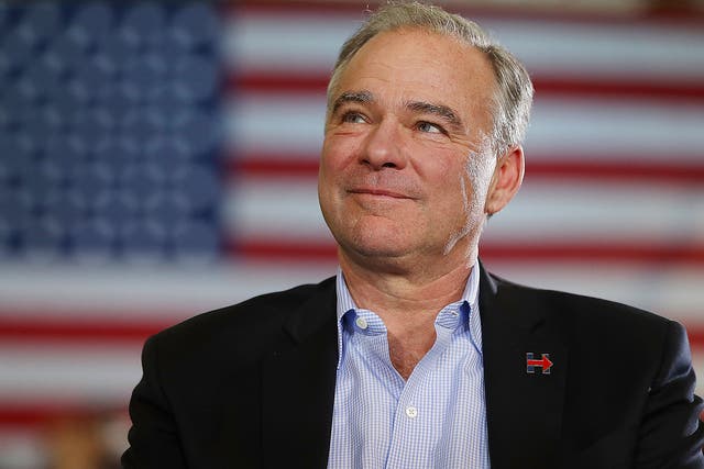 Kaine said that Trump withdrew from the Paris accord because he's 'jealous' of Obama