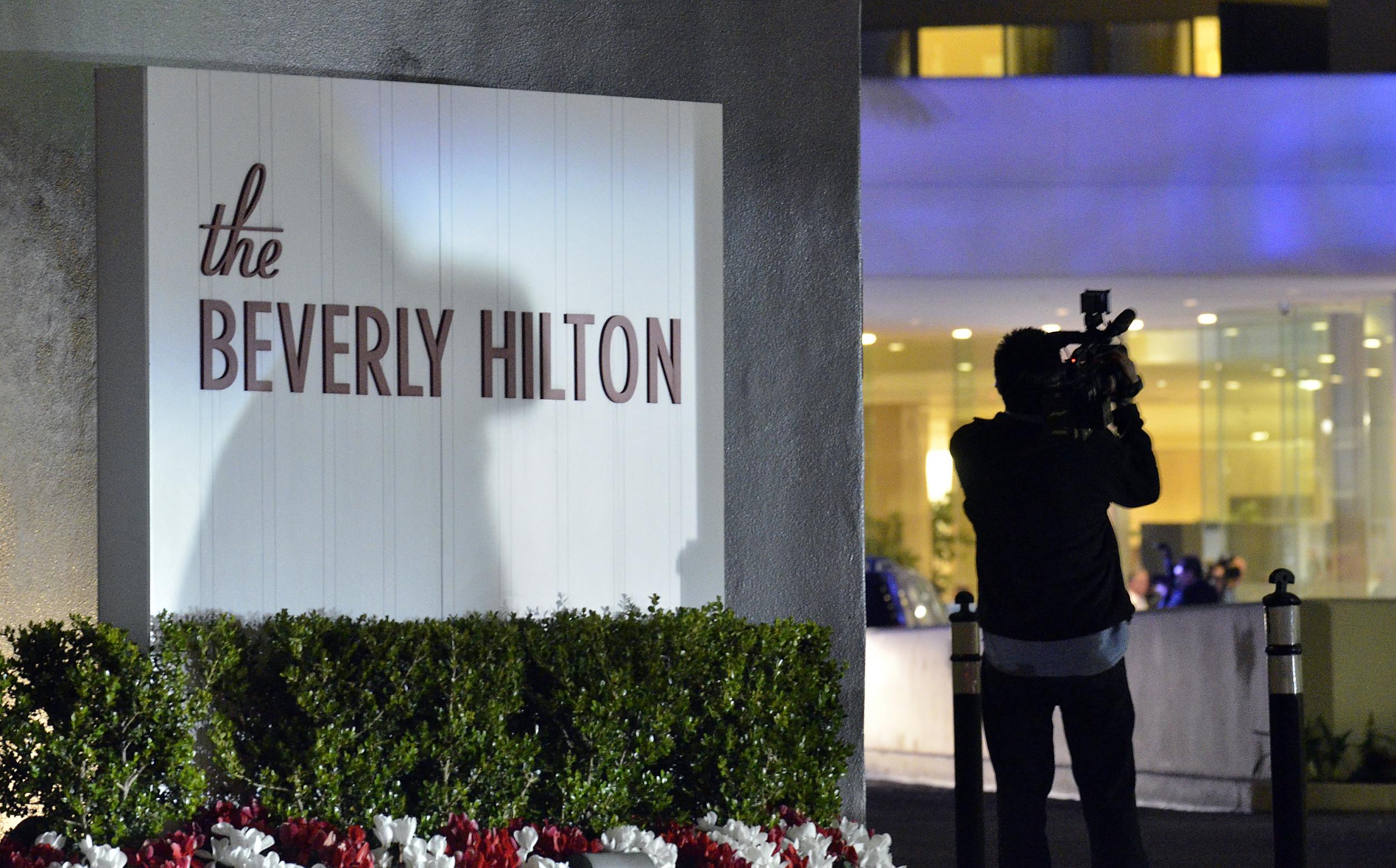 The Beverly Hilton is ground zero for celeb spotting