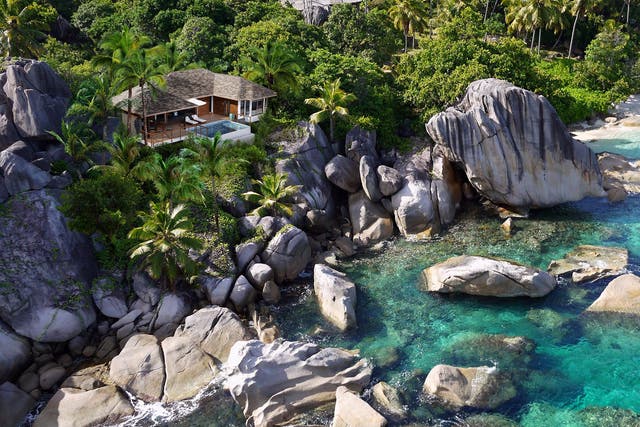 The Zil Pasyon villa in the Seychelles