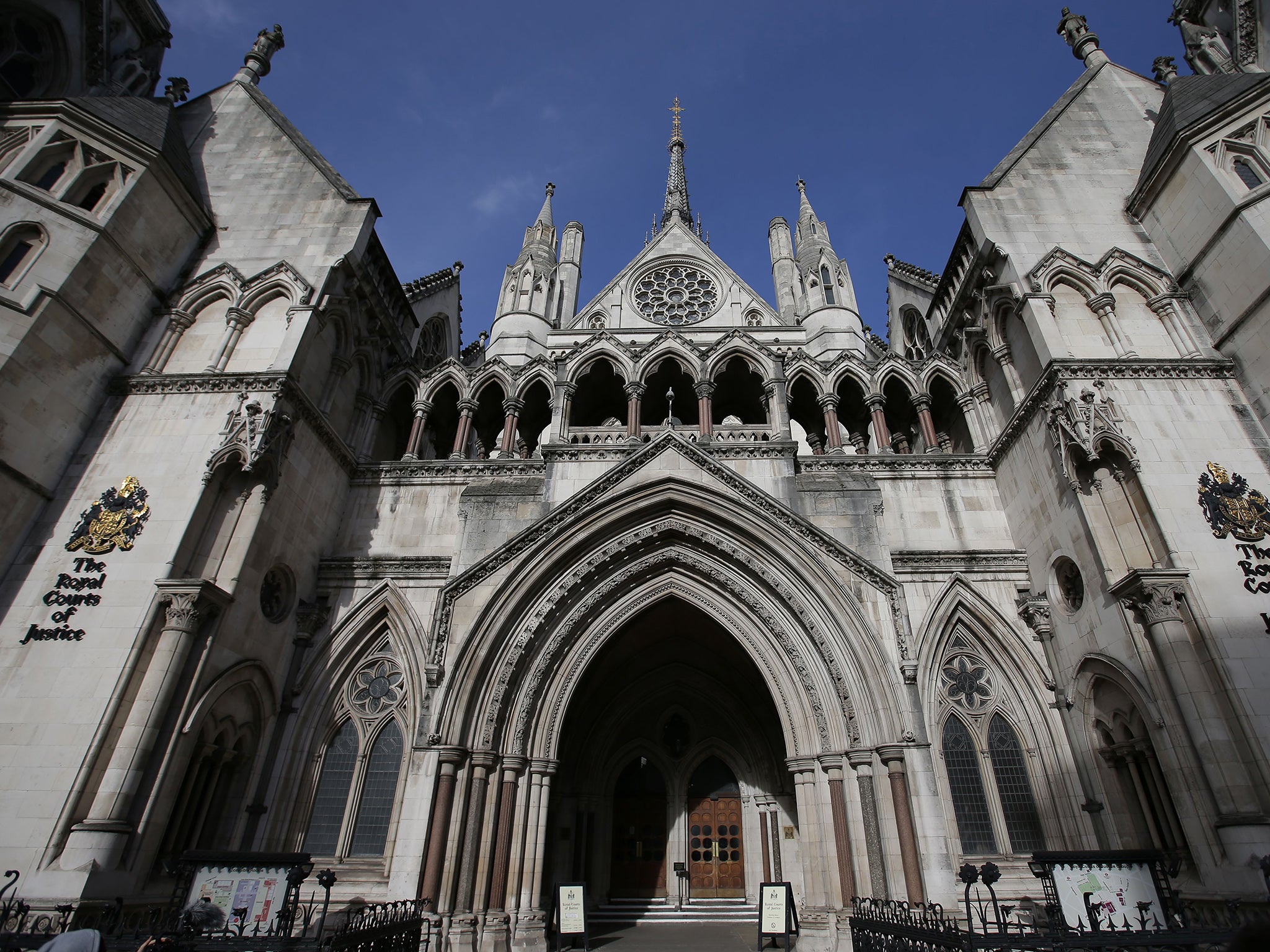 The Royal Courts of Justice. A significant proportion of civil court judges have reported being harassed online