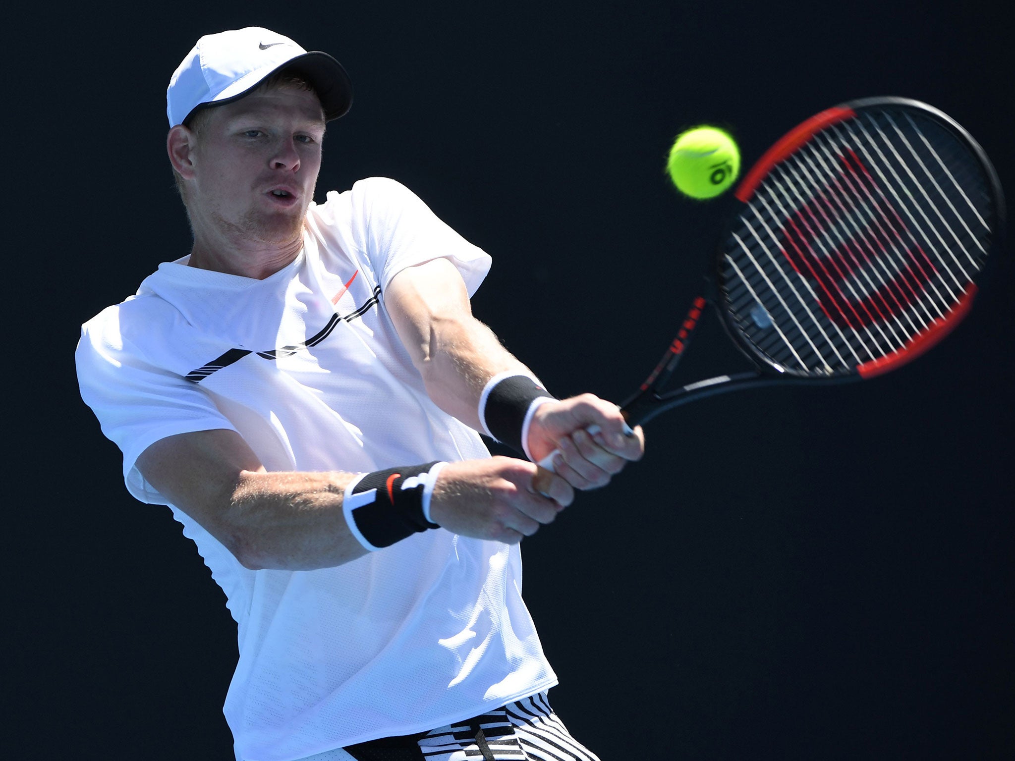 Kyle Edmund saw his hopes of victory in Florida end at the hands of Milos Raonic