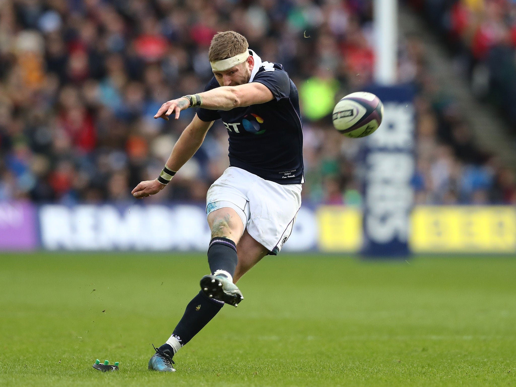 Finn Russell scored 19 points with the boot
