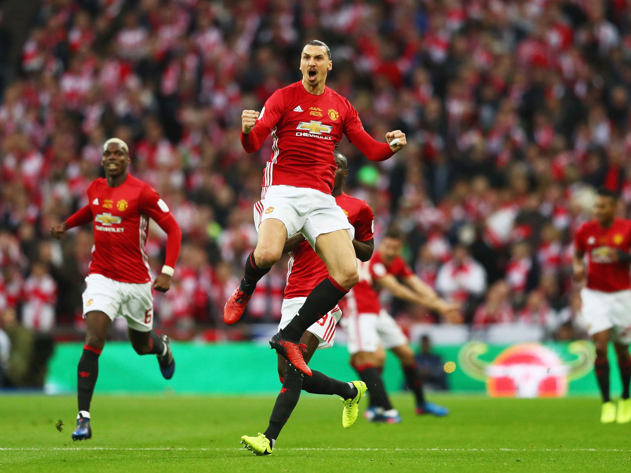 Ibrahimovic continues to deliver for the Manchester club