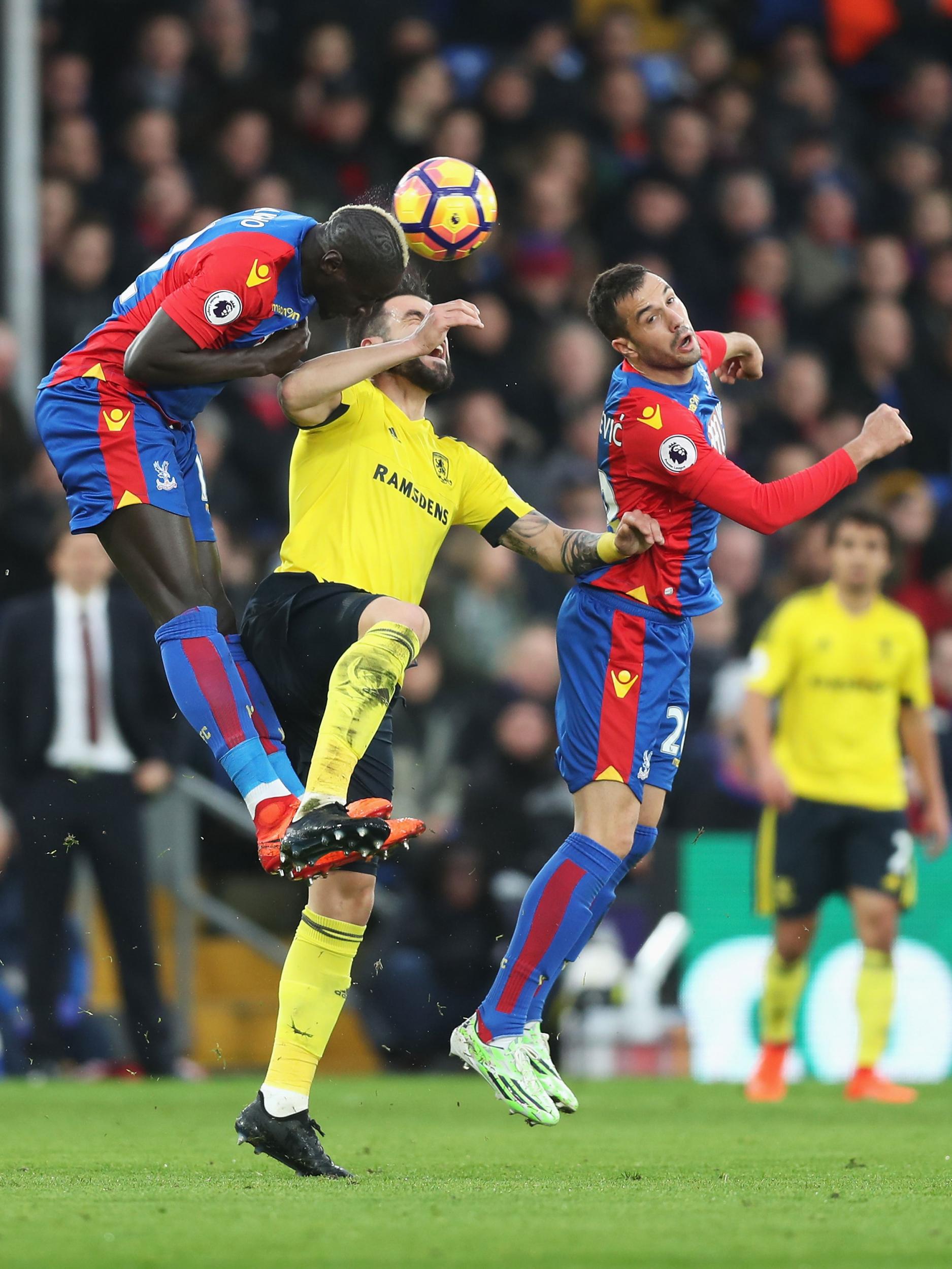 Mamadou Sakho impressed for Crystal Palace against Middlesbrough