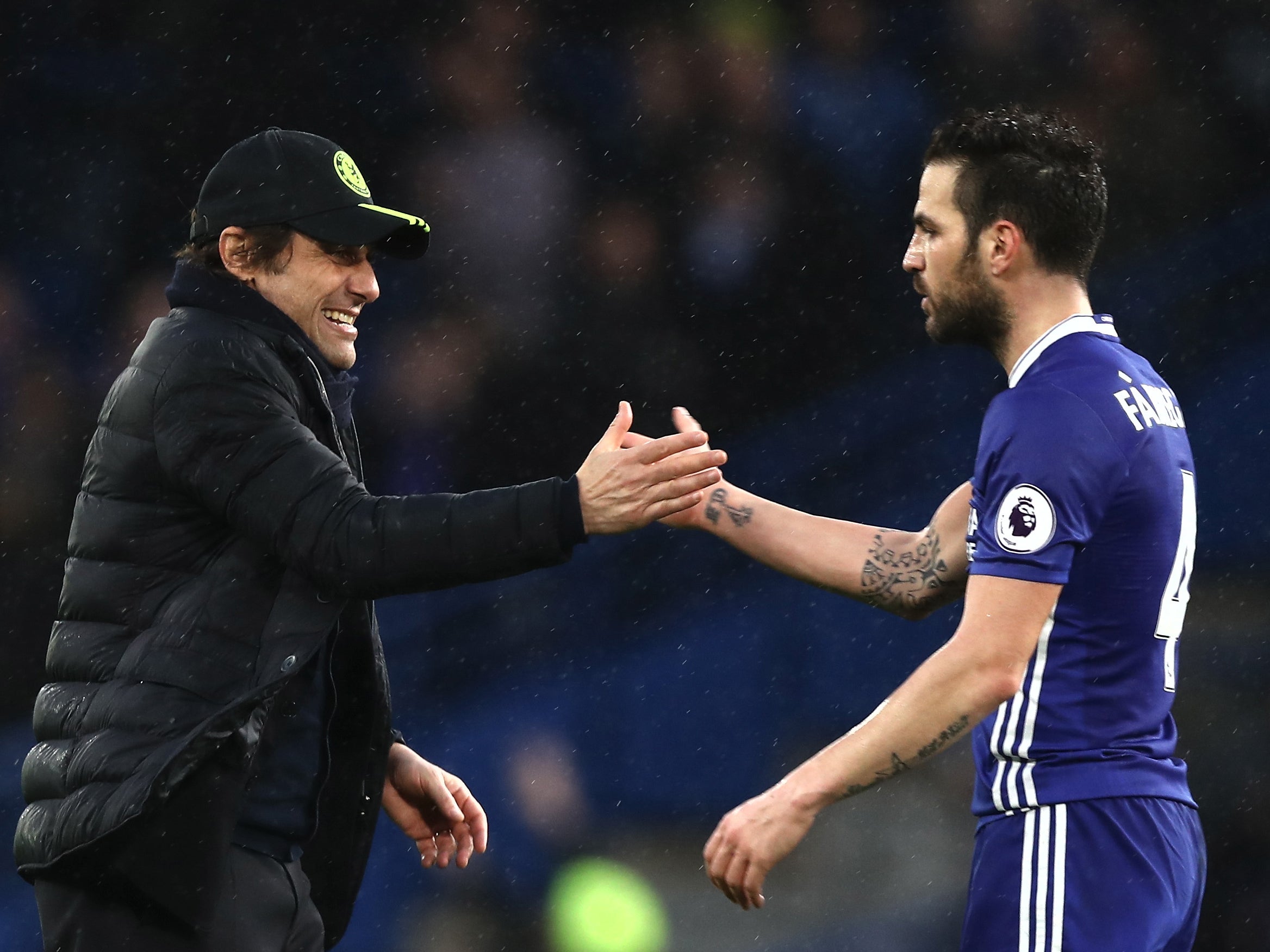 Fabregas has paid tribute to Conte's impact at Chelsea