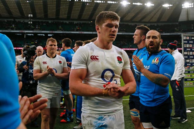 Owen Farrell did not enjoy the best out outings on his 50th cap
