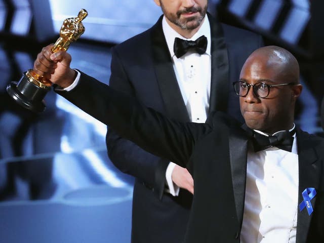 ‘Moonlight’ director Barry Jenkins said: ‘Even in my dreams this can’t be true. But to hell with dreams because this is true’