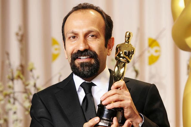 In his emotionally charged acceptance speech, the acclaimed film-maker said his absence was 'out of respect' for the people of Iran and the six other Muslim-majority countries affected by the President's controversial ban