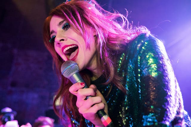 Kate Nash performs at The Village Underground in London
