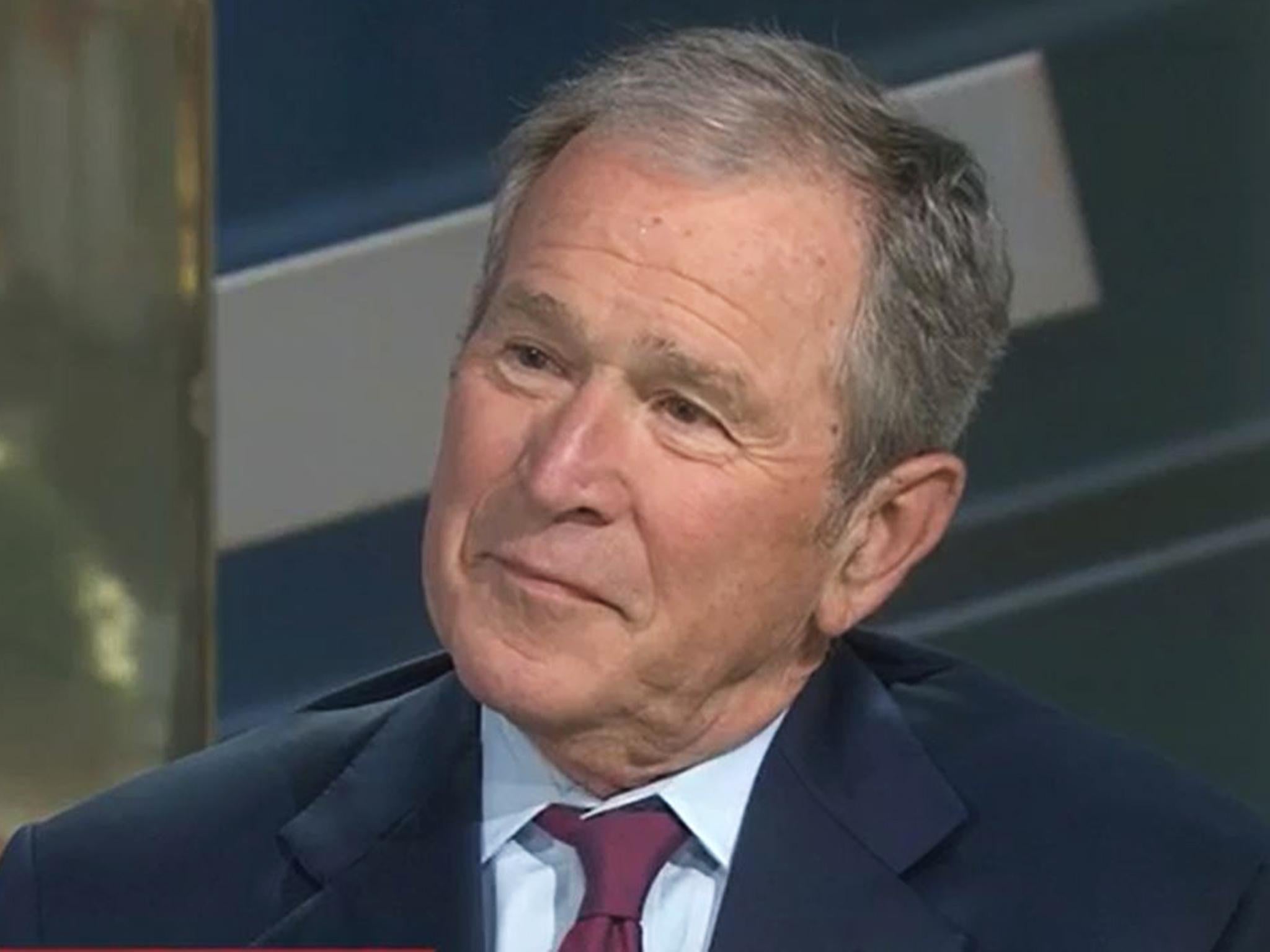 Mr Bush has generally refrained from criticising Mr Trump