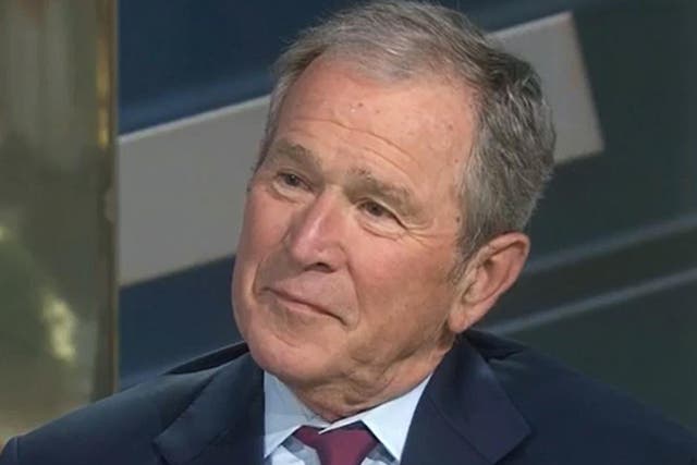 Mr Bush has generally refrained from criticising Mr Trump