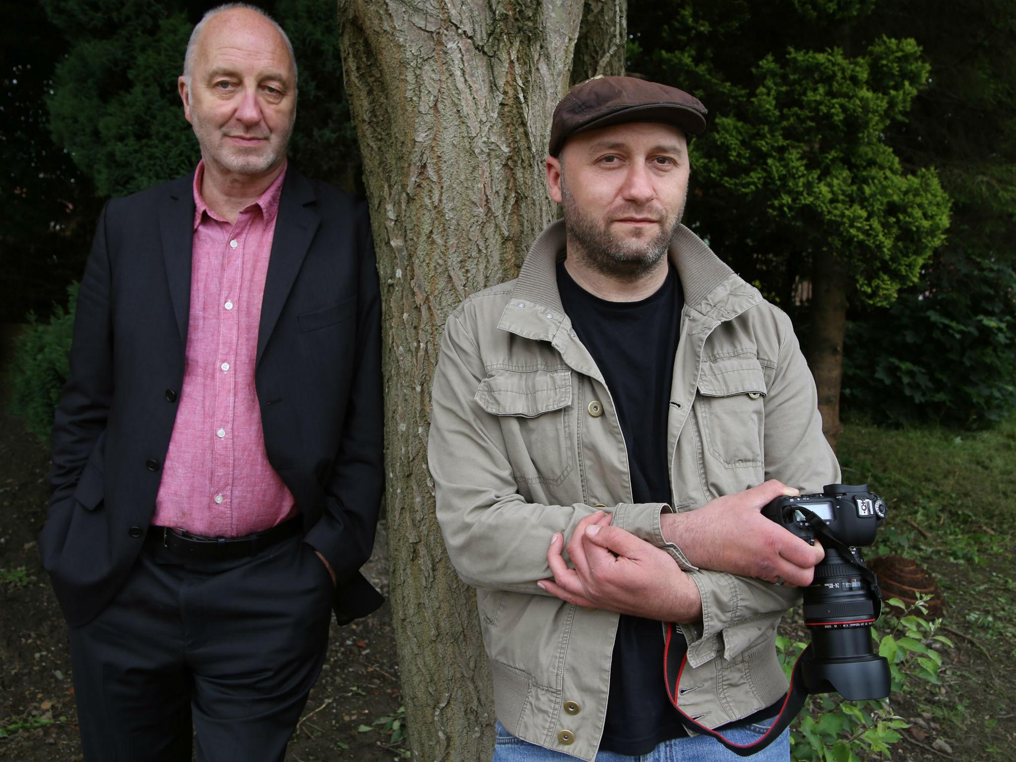 Cartoonist Tony Husband and his now photographer son, Paul, worked on a graphic book together, that documents Paul’s battle with drug addiction (Shay Rowan)