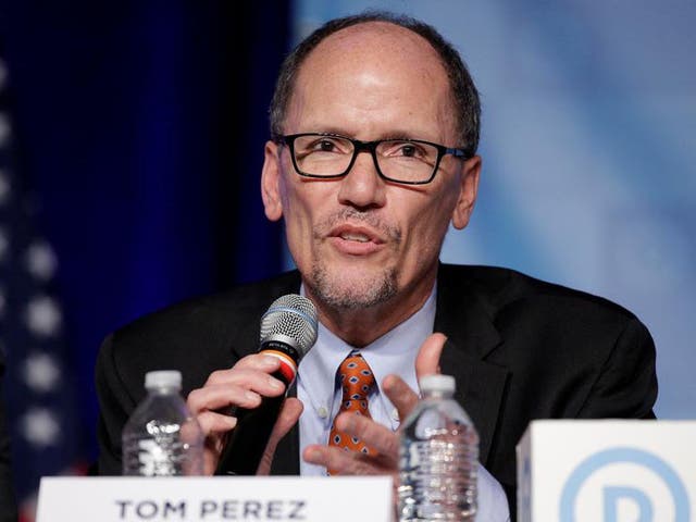 DNC chair Tom Perez is calling for a recanvassing of Iowa caucus worksheets.