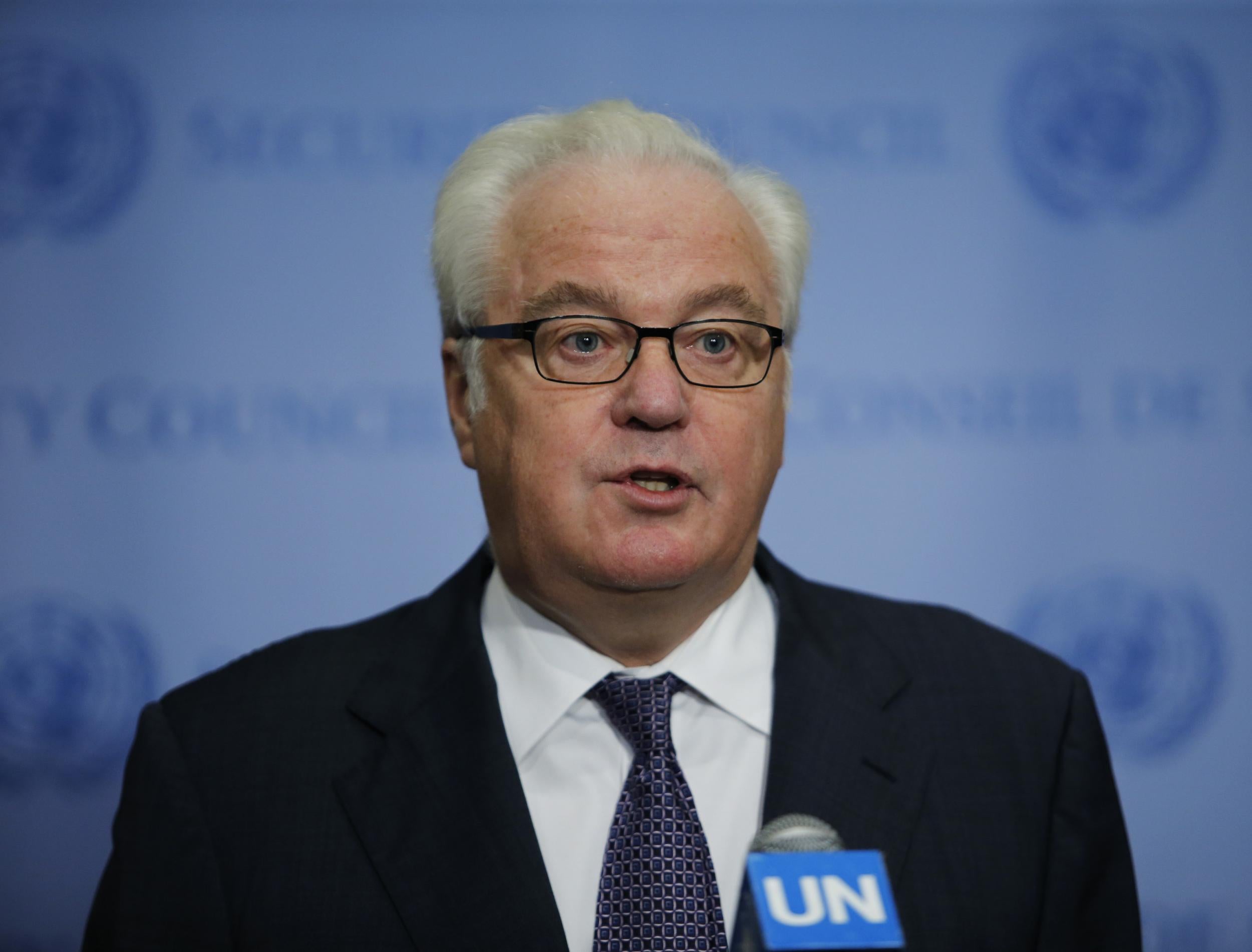 Russian Ambassador to the UN Vitaly Churkin died unexpectedly in New York