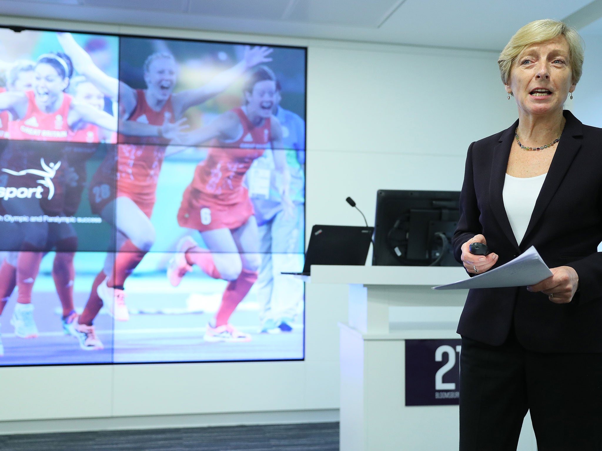 Liz Nicholl, Chief executive of UK Sport