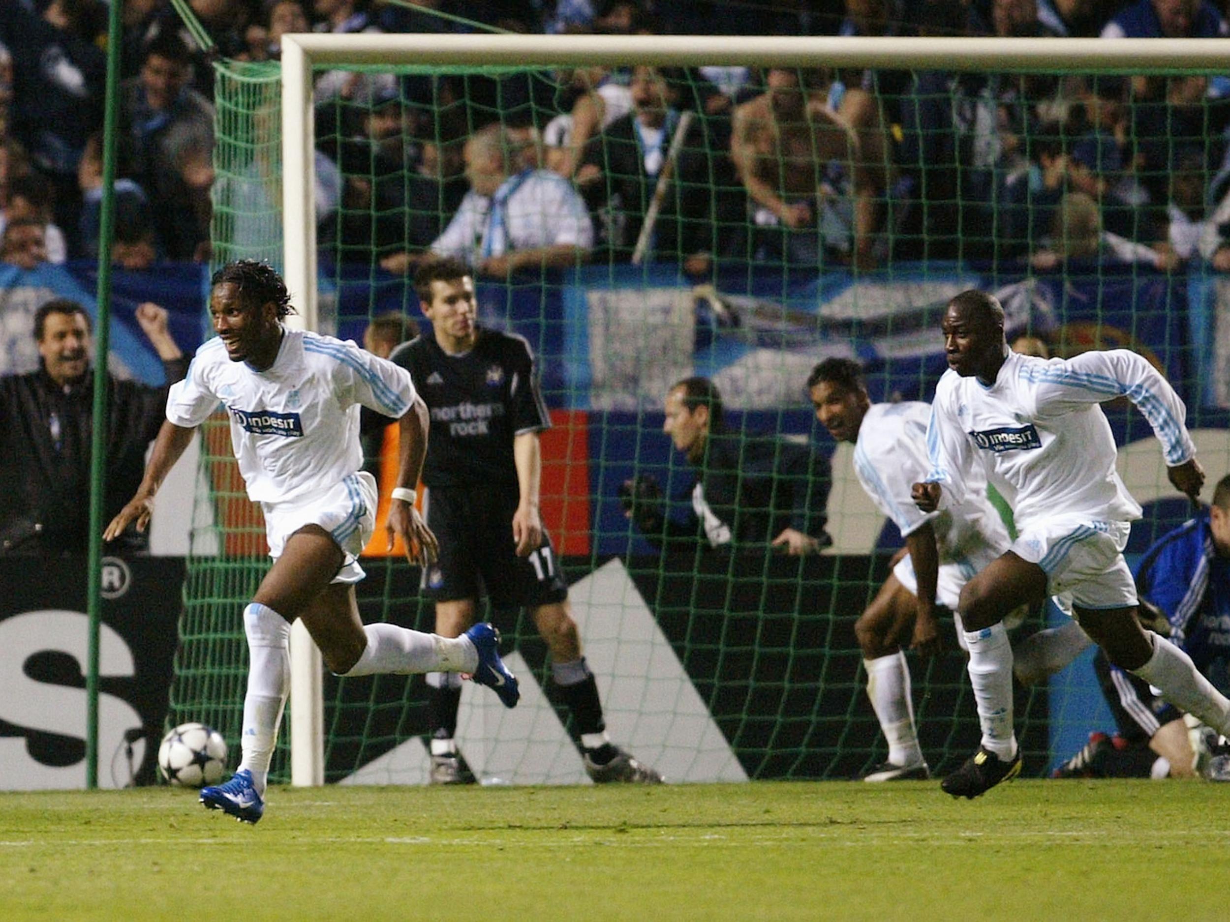 A Didier Drogba double ended Newcastle's Uefa Cup dream