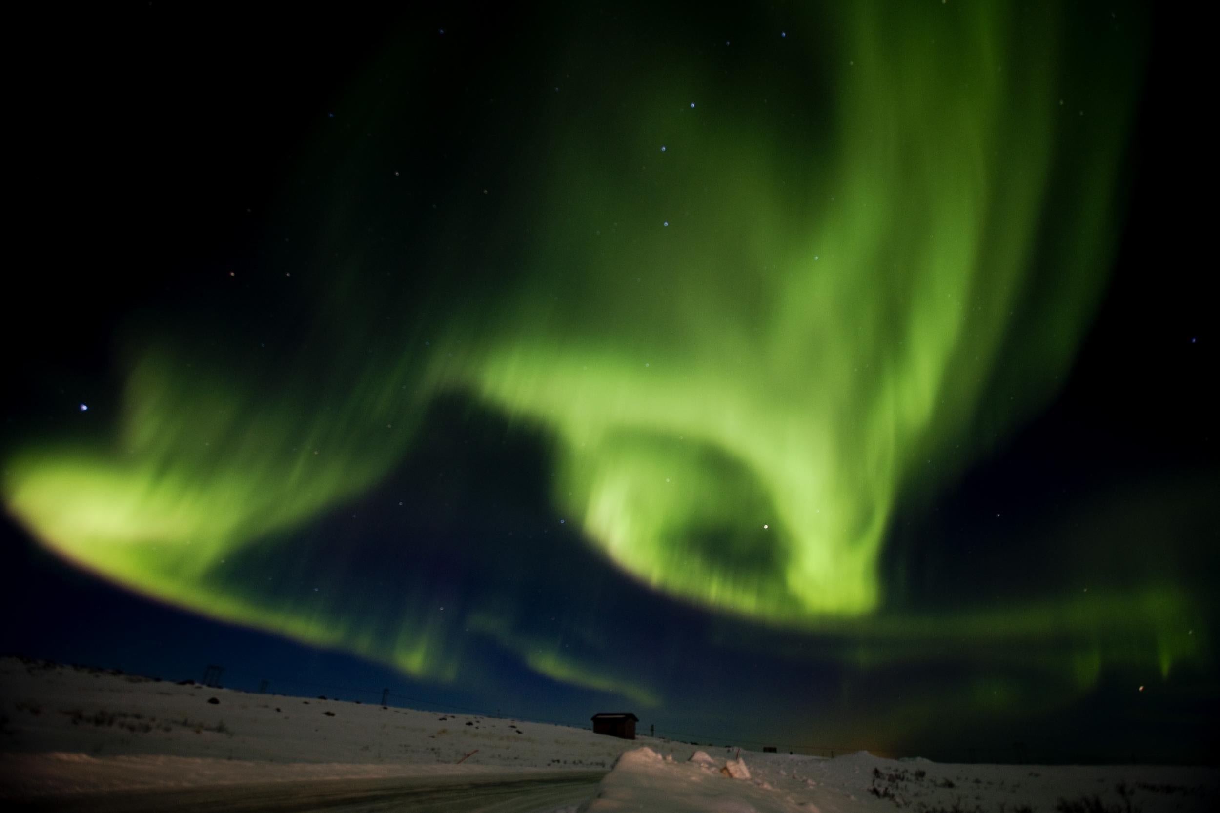 Typical Northern Lights photos are taken with long exposures