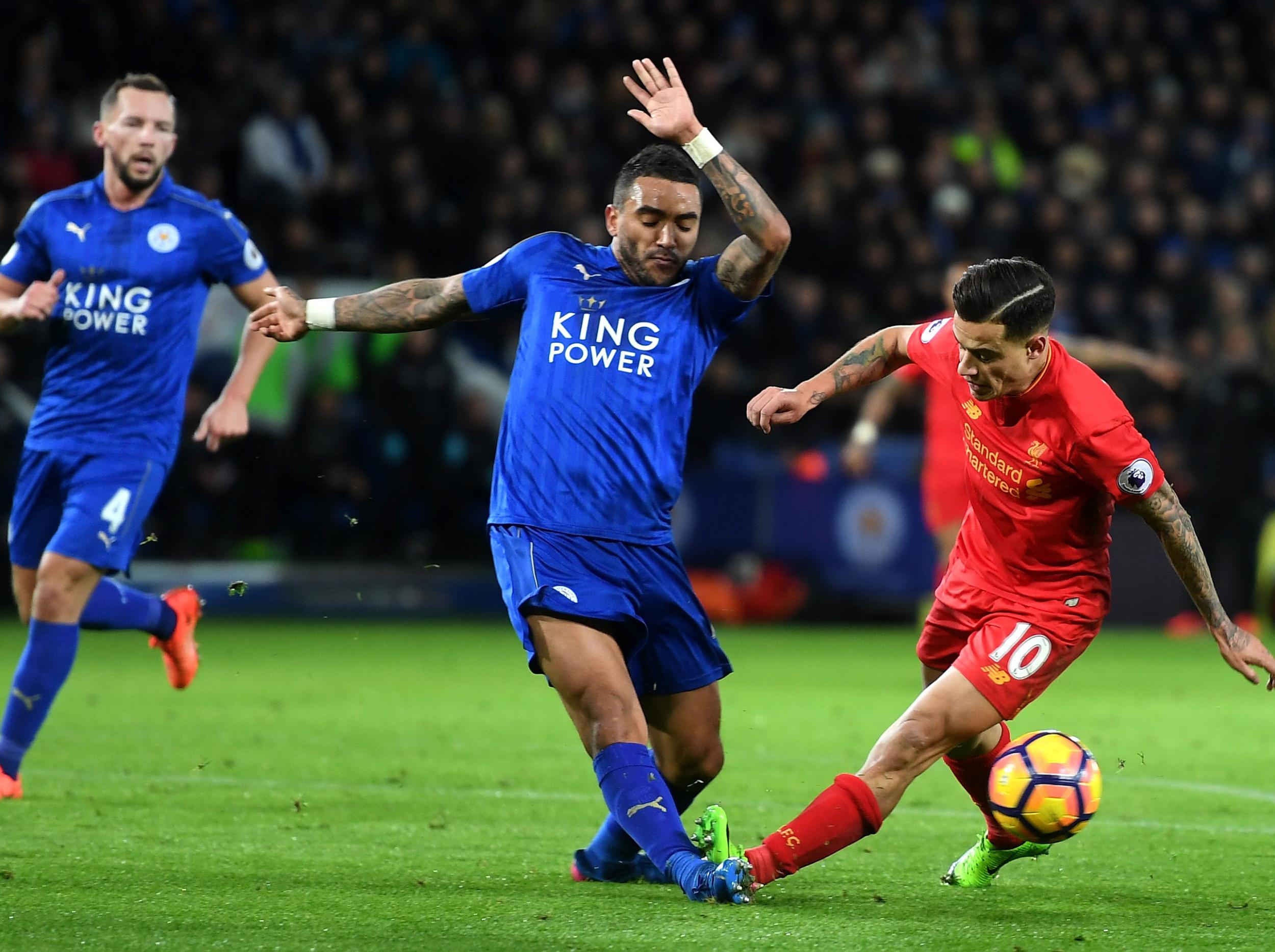 Danny Simpson in action against Liverpool on Monday night