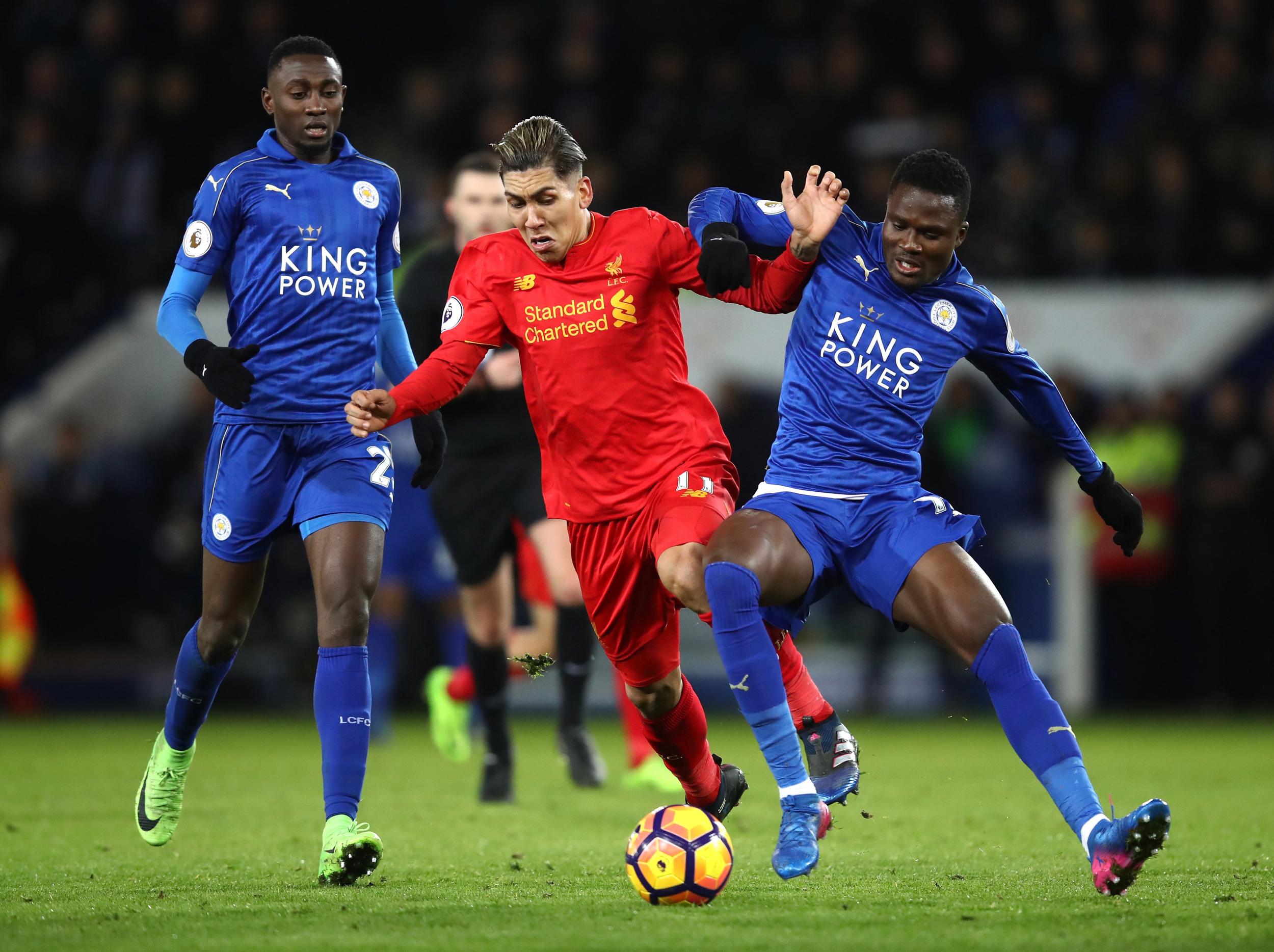 &#13;
Leicester secured their first league win of 2017 against Liverpool on Monday &#13;