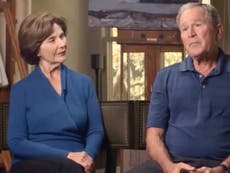 George W Bush says he 'does not like racism' of the Donald Trump era