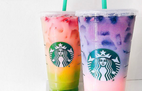 Ombre Rainbow Drink New Secret Starbucks Drink Goes Viral But - 