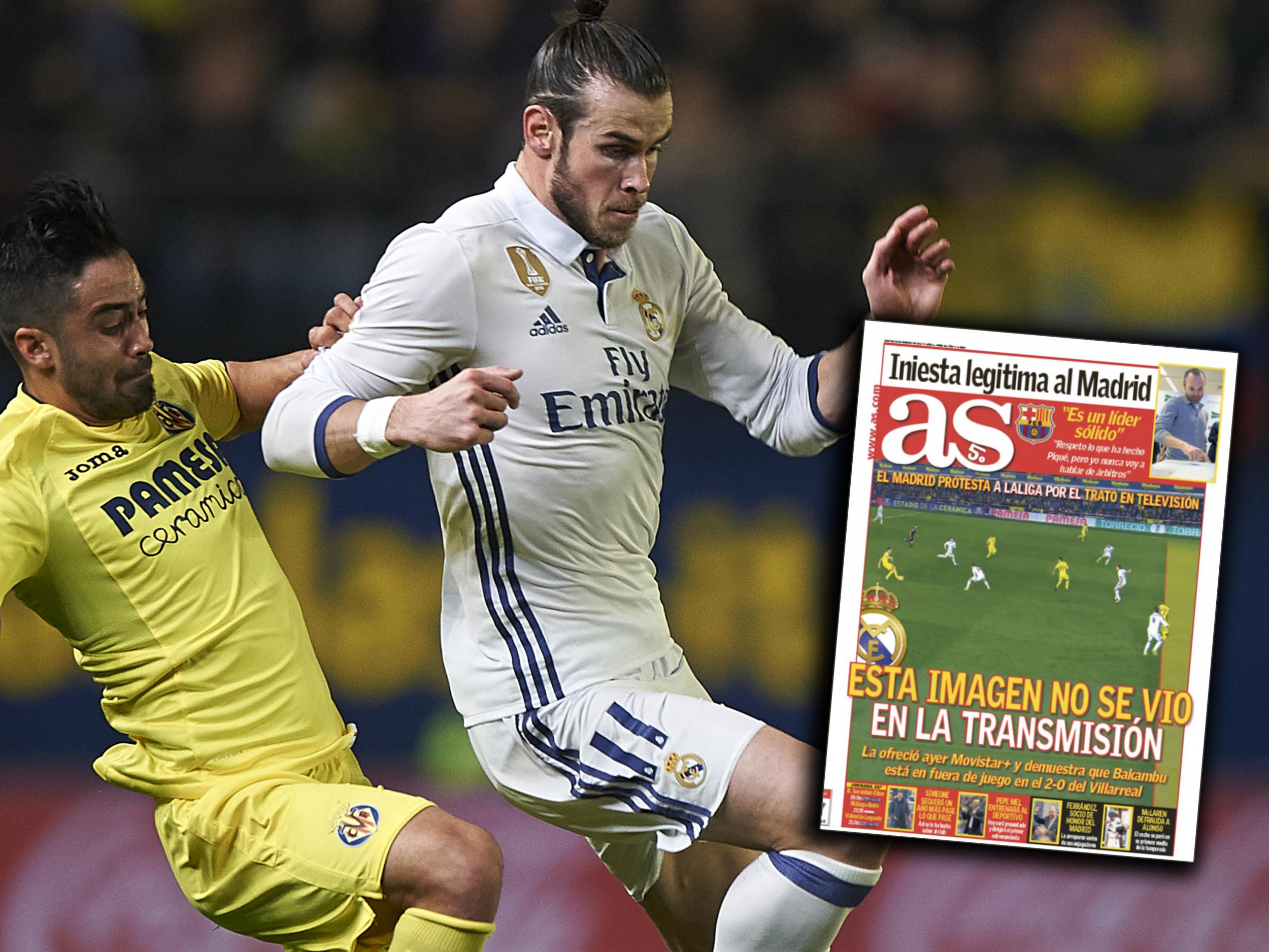 The Spanish press have intensified the row between the two clubs