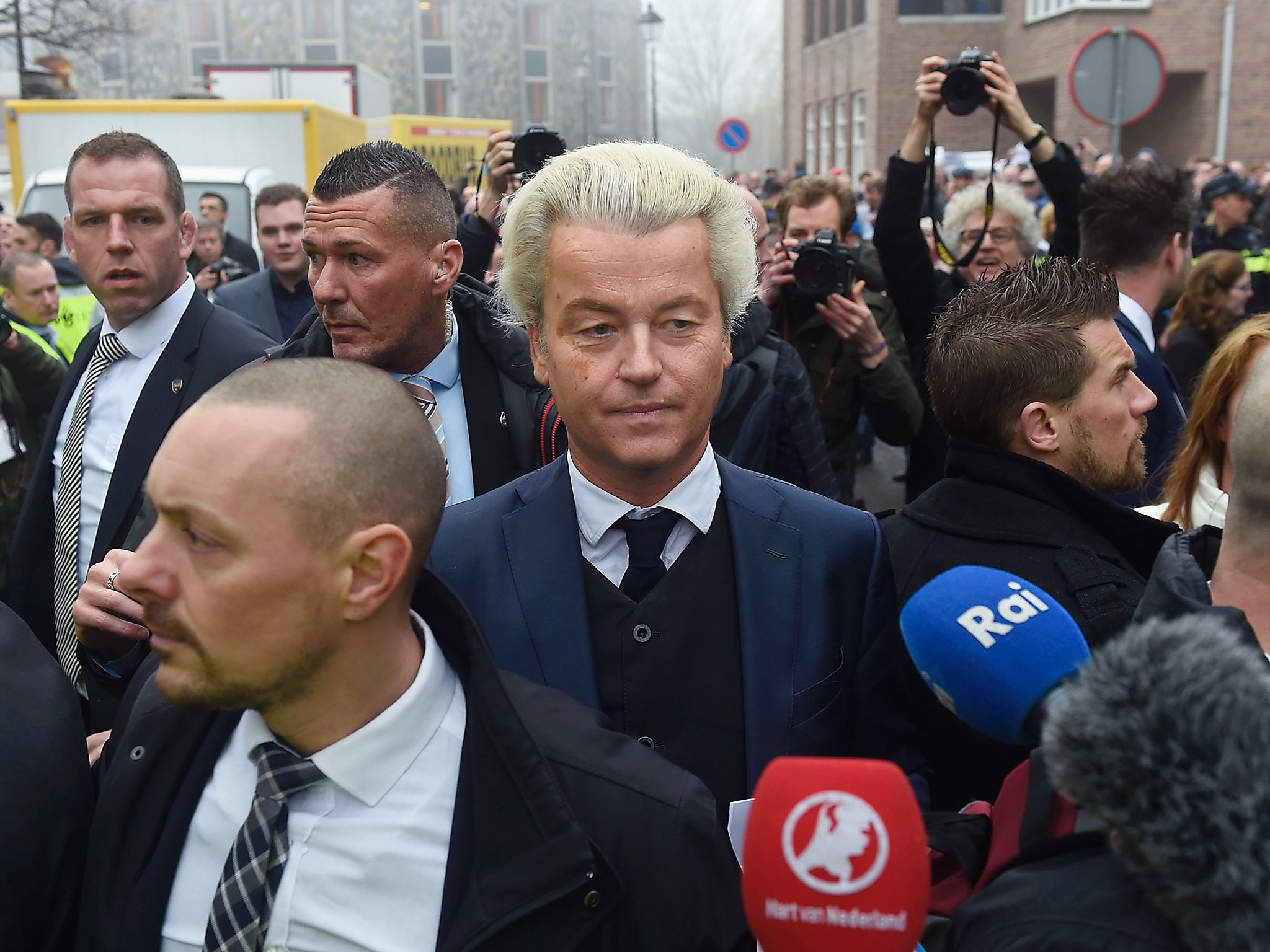 Dutch far-right politician and leader of the Freedom Party?Geert Wilders (Getty)