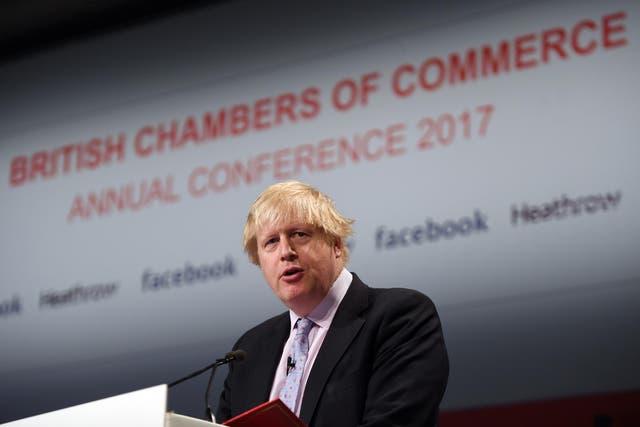 The Foreign Secretary told business leaders on Tuesday they should not let globalisation become a ‘boo word’ 