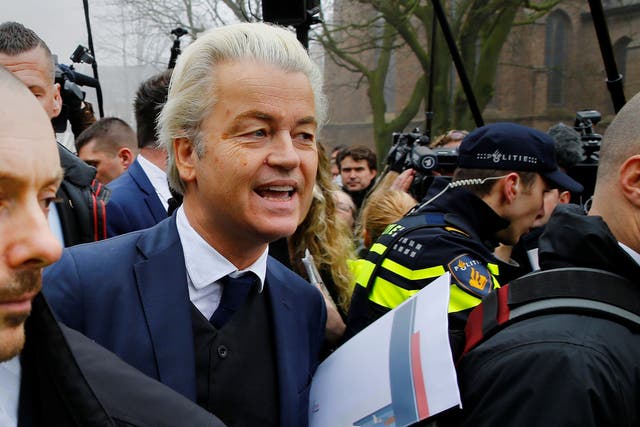 Geert Wilders is within a whisker of leading the largest party in the Dutch parliament