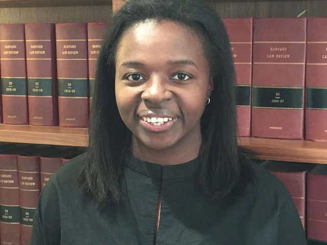 ImeIme Umana, 24, a daughter of Nigerian immigrants, said she now dreams to become a public defender