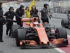 McLaren's woeful F1 preseason continues as Mercedes impress again