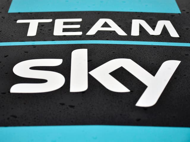Team Sky claimed the package contained a decongestant