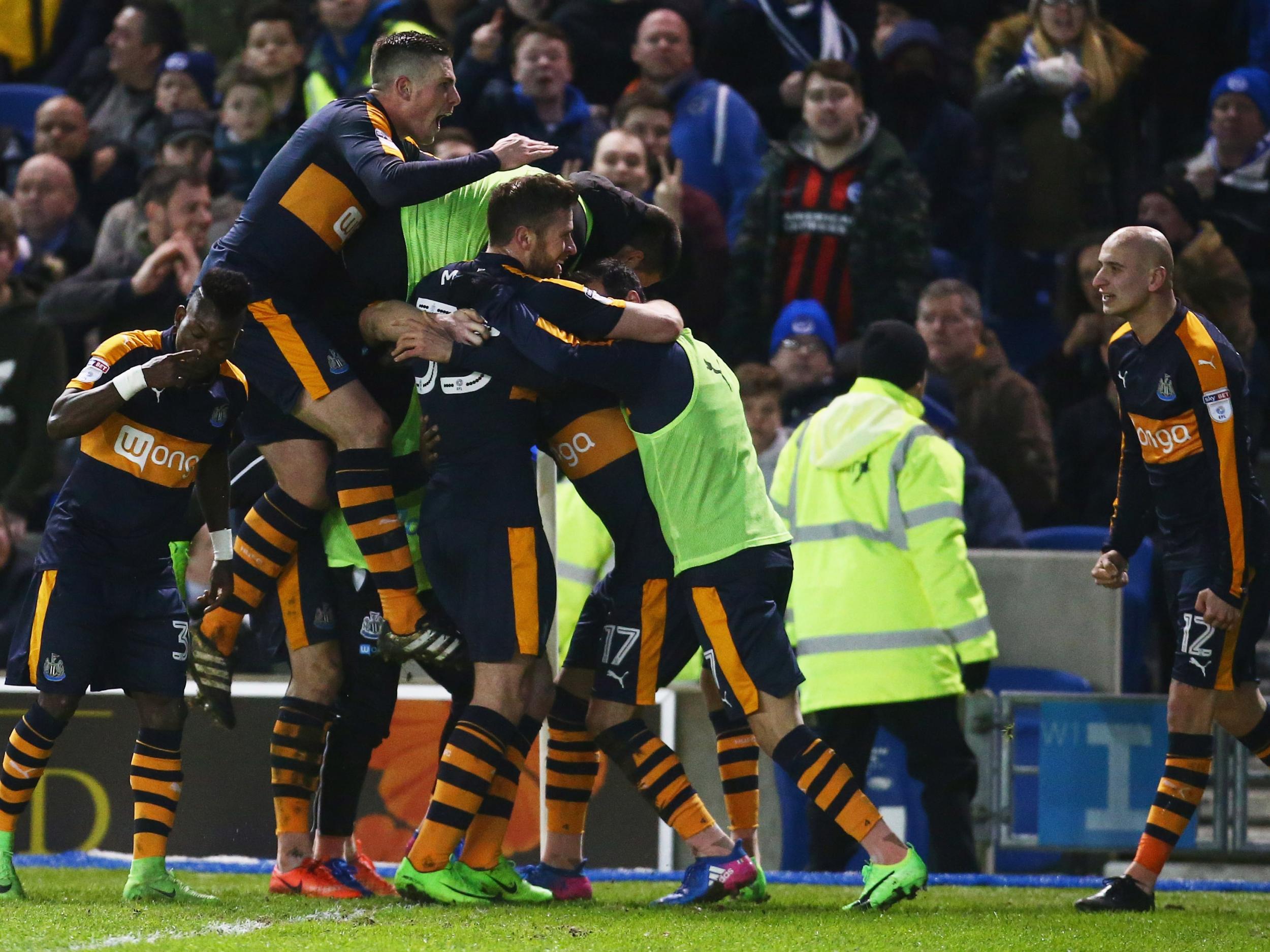 Perez's late winner put Newcastle two points clear at the top