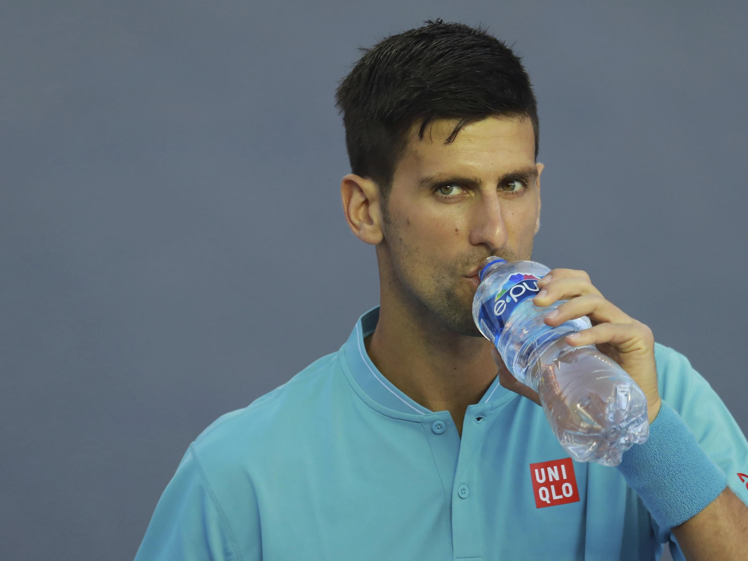 Djokovic is safely through into the next round