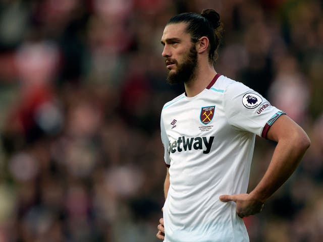 West Ham were happy to let Andy Carroll leave the club for China