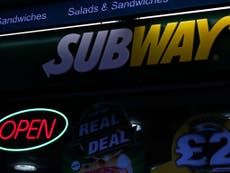 Subway chicken only contains about 50% chicken DNA, new report finds